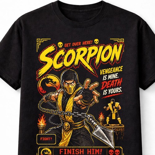 Scorpion mortal kombat - scorpion,