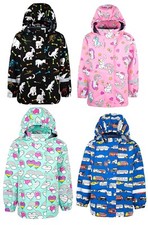 Raincoat for Kids with Soft Lining Waterproof Jacket Colour Changing Coat