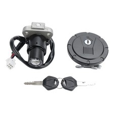 Ignition Switch Fuel Filler Cap Set For KAWASAKI KMX125 86-2000 KMX200 87-1991#