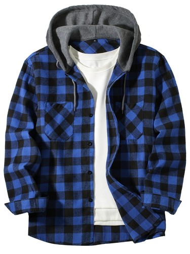 Mens hooded lumberjack plaid - lumberjack,
