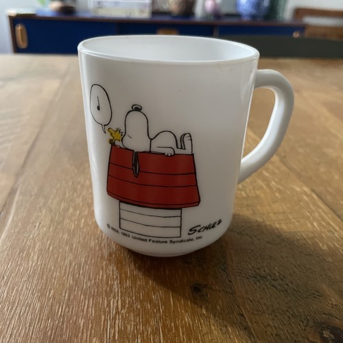 Vintage snoopy pyrex - vintage, mug