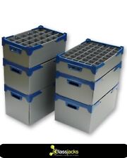 Mobile Bar Glass Storage Boxes for Flutes, Wines, Pints, Tumblers & Gin Glasses
