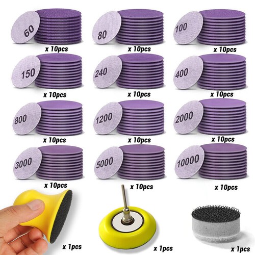 Hook loop sanding discs - hook,