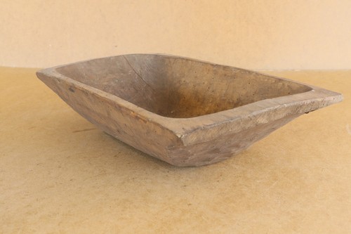 Wood bowl vintage kneading - bowl,