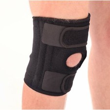 NEW! Adjustable Knee Support Open-Patella Compression Stabiliser Brace Sleeve