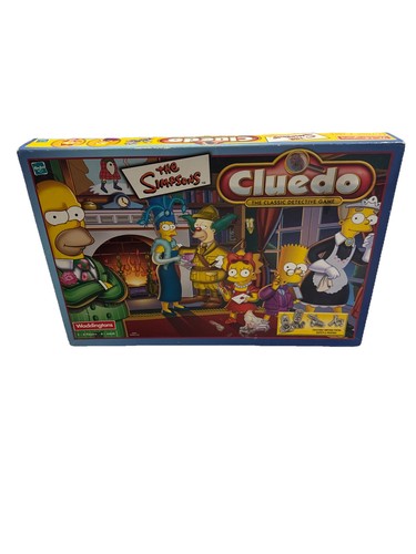 The simpsons cluedo board - simpsons,