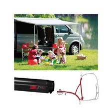 Fiamma - F45S Awning SWB 263x200cm Royal Grey Fabric in Black Case |  07129D01R