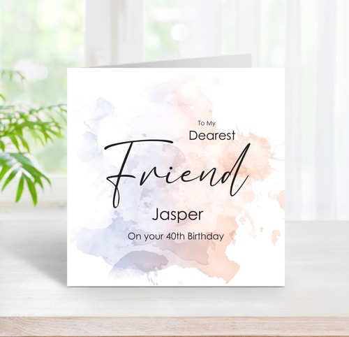Friend birthday card - birthday,