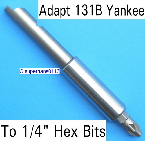 Hex adapter 131b - 1/4",