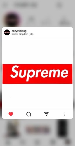 Supreme box logo - box, sticker