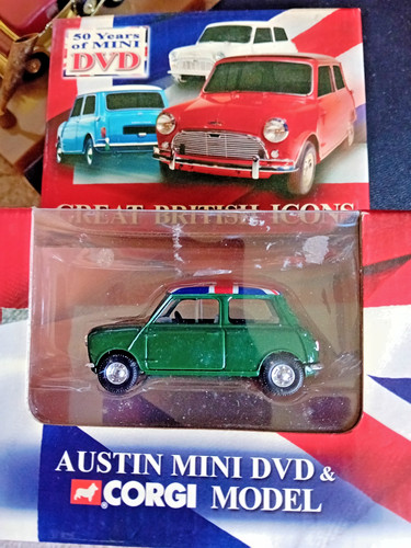 Corgi austin mini dvd - corgi, &