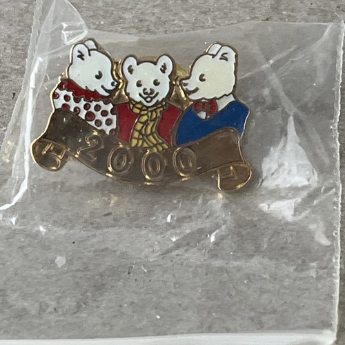 Rupert bear collectable pin - rupert,