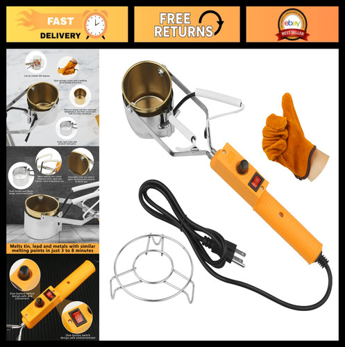 Electric lead melting pot kit - lead,