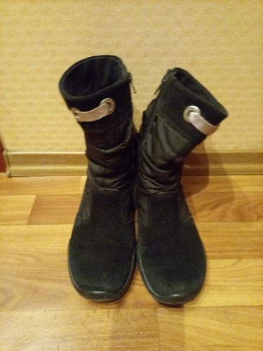 Women ecco boots black - boots,