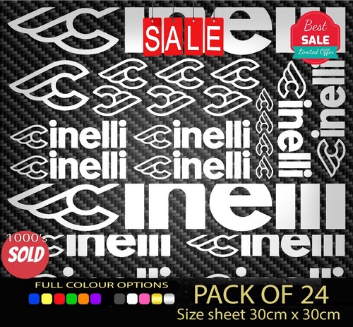 Cinelli vinyl decal stickers - cinelli,