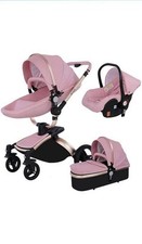 Baby Pushchair Cushion Pad Highchair Padding, 5-Point Harness, Tracked