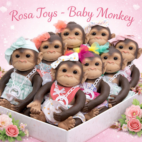 Rosa toys baby monkey - -,