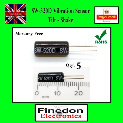 520d vibration sensor - 5x, sw-520d