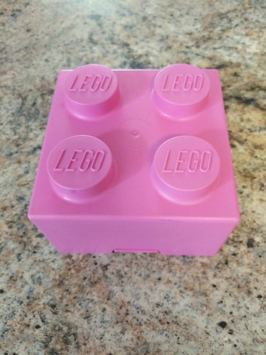 Rare pink lego storage box - storage,