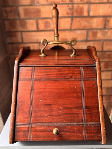 Antique mahogany coal - antique, fire