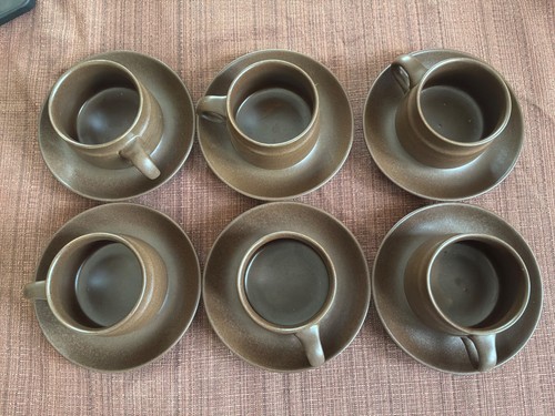 Vintage brown stoneware - vintage,