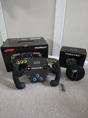 Fanatec clubsport steering - fanatec,