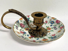 Vintage Brass & Bone China