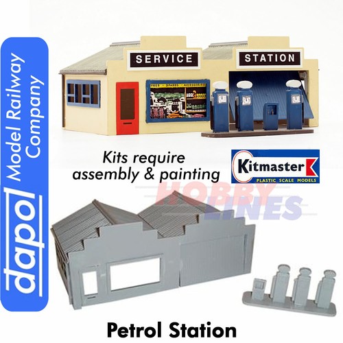 Petrol service station model - petrol,