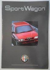 ALFA ROMEO 33 SPORTWAGON 1.7 16V orig 1991 UK Mkt Glossy Sales Brochure