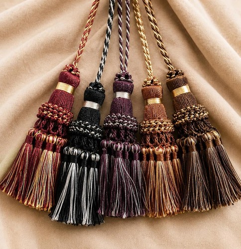 Decorative key tassels - key, tassels,