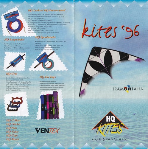 Brochure kites 96 - 🇩🇪brochure, '96"