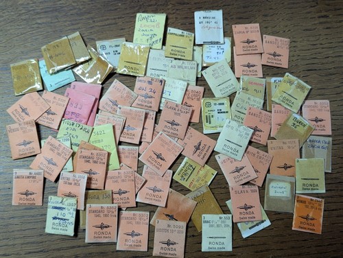 Watch parts packets - in, packets,