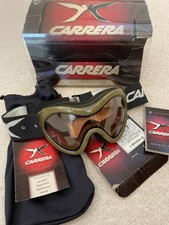 Carrera Diva Ski Goggles  - Gold Frame - Photochromic Light Red Lens