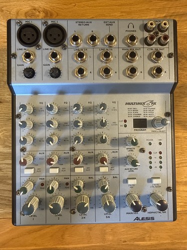Alesis multimix 6 - alesis, fx