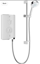 Mira Sport 9kW Electric Shower  White/Chrome
