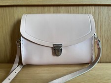 The Cambridge Satchel Company 7.5 Inch The Pushlock Bag In Baby Pink Leather