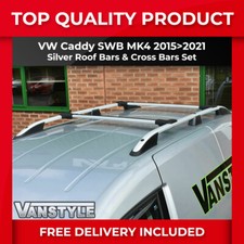 FITS VW CADDY SWB SILVER ROOF