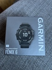 Garmin Fenix 6 Pro 47mm GPS Smartwatch Black