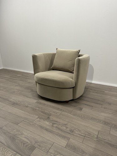 Virgil velvet cuddle chair - cuddle,