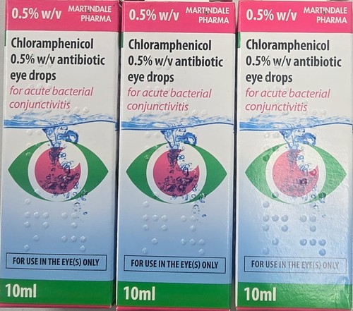 Chloramphenicol eye drops - chloramphenicol, 0.5%