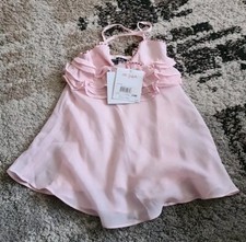 LILI GAUFRETTE PALE PINK DRESS