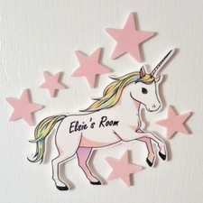 Personalised Colour Unicorn