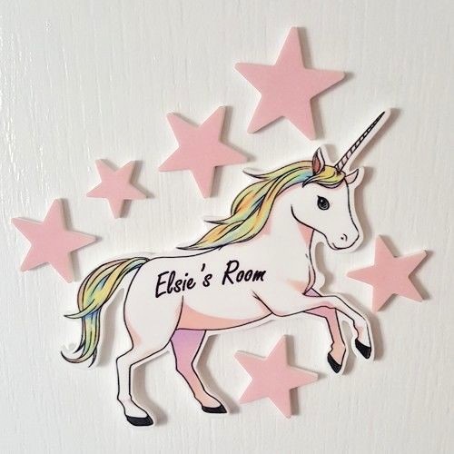 Personalised colour unicorn - colour,