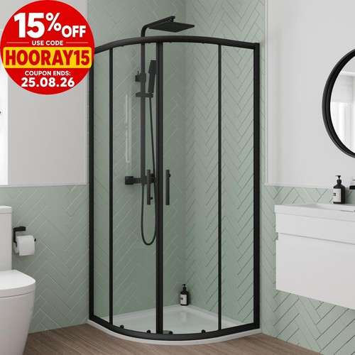 Bathroom quadrant shower - bathroom,