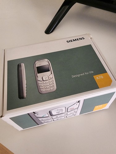 Vintage siemens a70 mobile - siemens,
