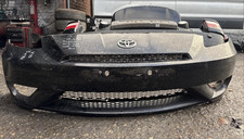 TOYOTA CELICA MK7 2003 COUPE FRONT BUMPER COMPLETE BLACK  REF:V3073