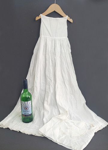 Antique long doll - , dress