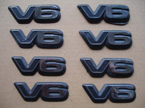 Genuine badge from - "v6",