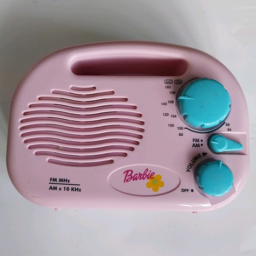 1984 barbie radio - barbie,