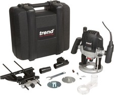 Trend T7EK 2100W 1/2" Variable Speed Router 240v In Kit Box T7 - Including VAT